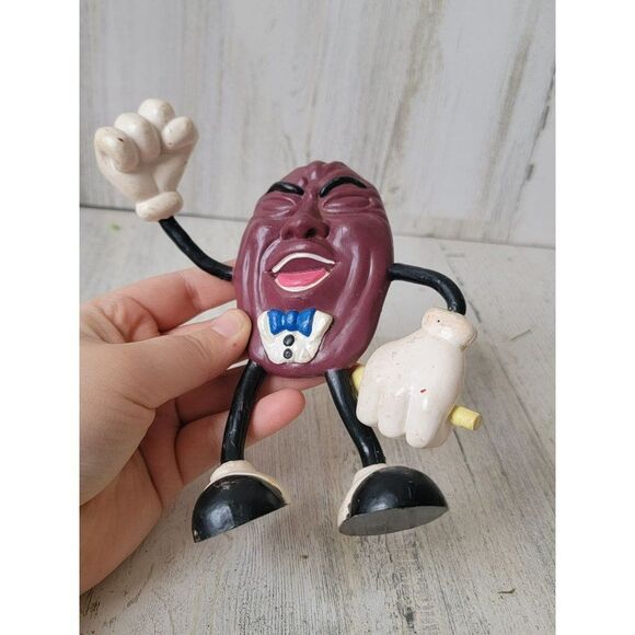 California raisins 1987 Applause microphone toy figure - Picture 2 of 6